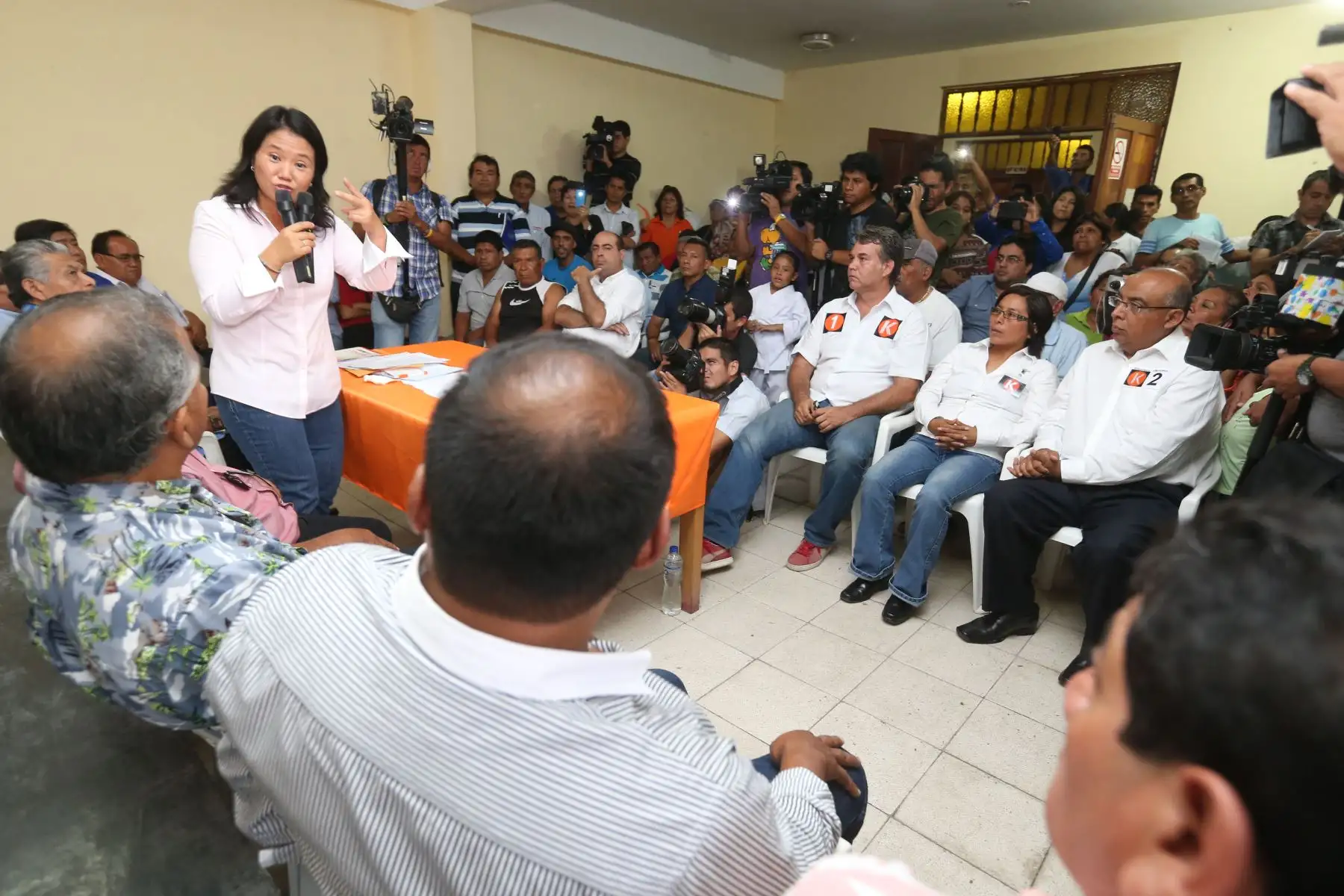 Keiko Fujimori dijo que le desea suerte a Keji en su decisión de acercase al Gobierno, e indicó que su carta de renuncia a Fuerza Popular fue aceptada.Foto: ANDINA/archivo.