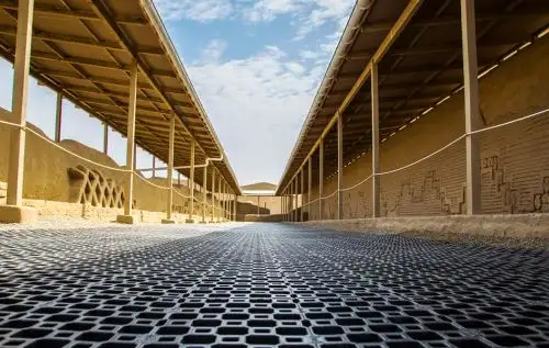 Culminan obras de instalación de cobertura y piso en complejo arqueológico Chan Chan. ANDINA