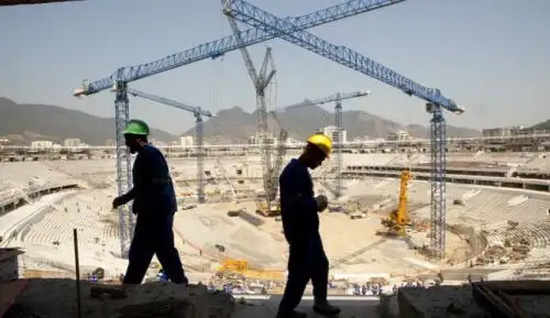 Once muertos en obras olímpicas de Rio de Janeiro desde 2013. Foto: INTERNET/Medios