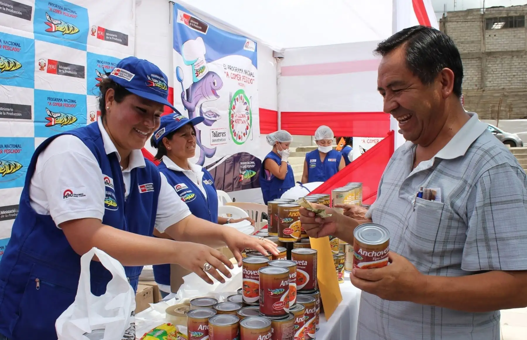 Conservas de pescado.Foto:  ANDINA.