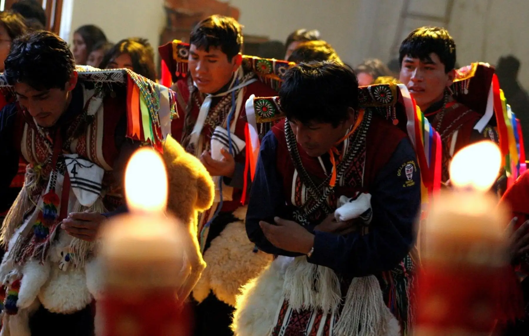 Peregrinos del Señor de Qoyllur Riti llegan de diversas comunidades de Cusco para renovar su fe. ANDINA/Percy Hurtado