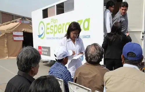 Con el objetivo de realizar detección precoz de cáncer y brindar tratamiento oportuno gratuito, llegó a la provincia de Sullana el Plan Esperanza Móvil del Seguro Integral de Salud (SIS). ANDINA