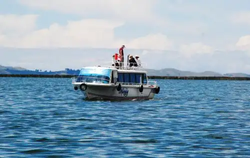 Continúa búsqueda del pescador desaparecido en las aguas del lago Titicaca, en Puno. ANDINA