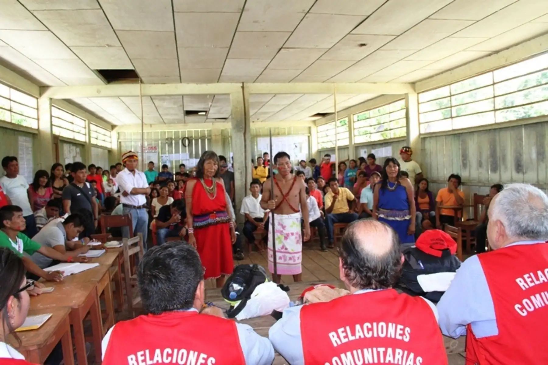 El Ejecutivo oficializó la conformación de la Mesa de Diálogo para la comunidad nativa Mayuriaga, distrito de Morona, provincia Datem del Marañón, departamento de Loreto, a fin de proponer medidas que permitan mejorar las condiciones sociales y ambientales de la población. ANDINA/Difusión