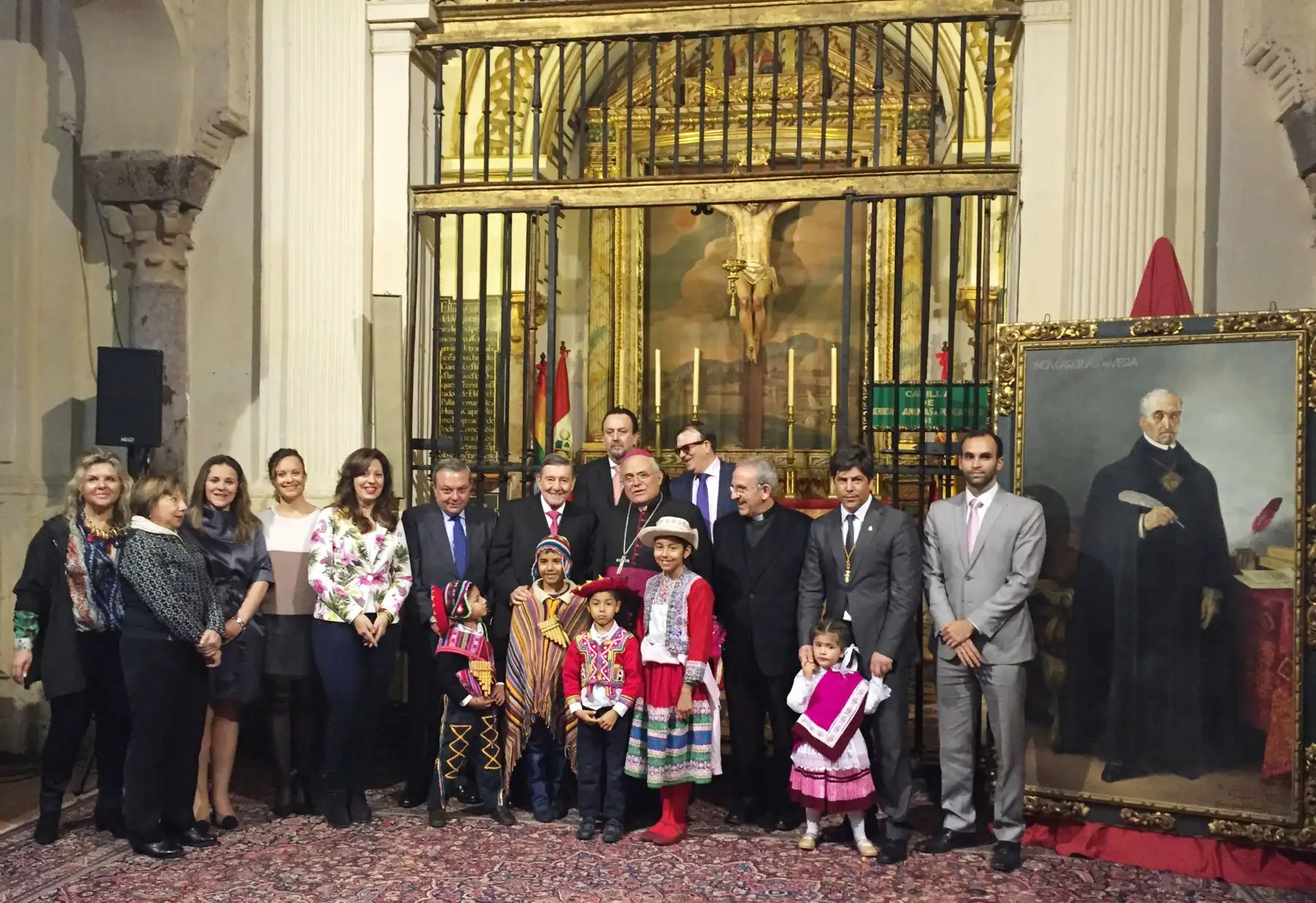 Ceremonia en recuerdo al Inca Garcilaso de la Vega
