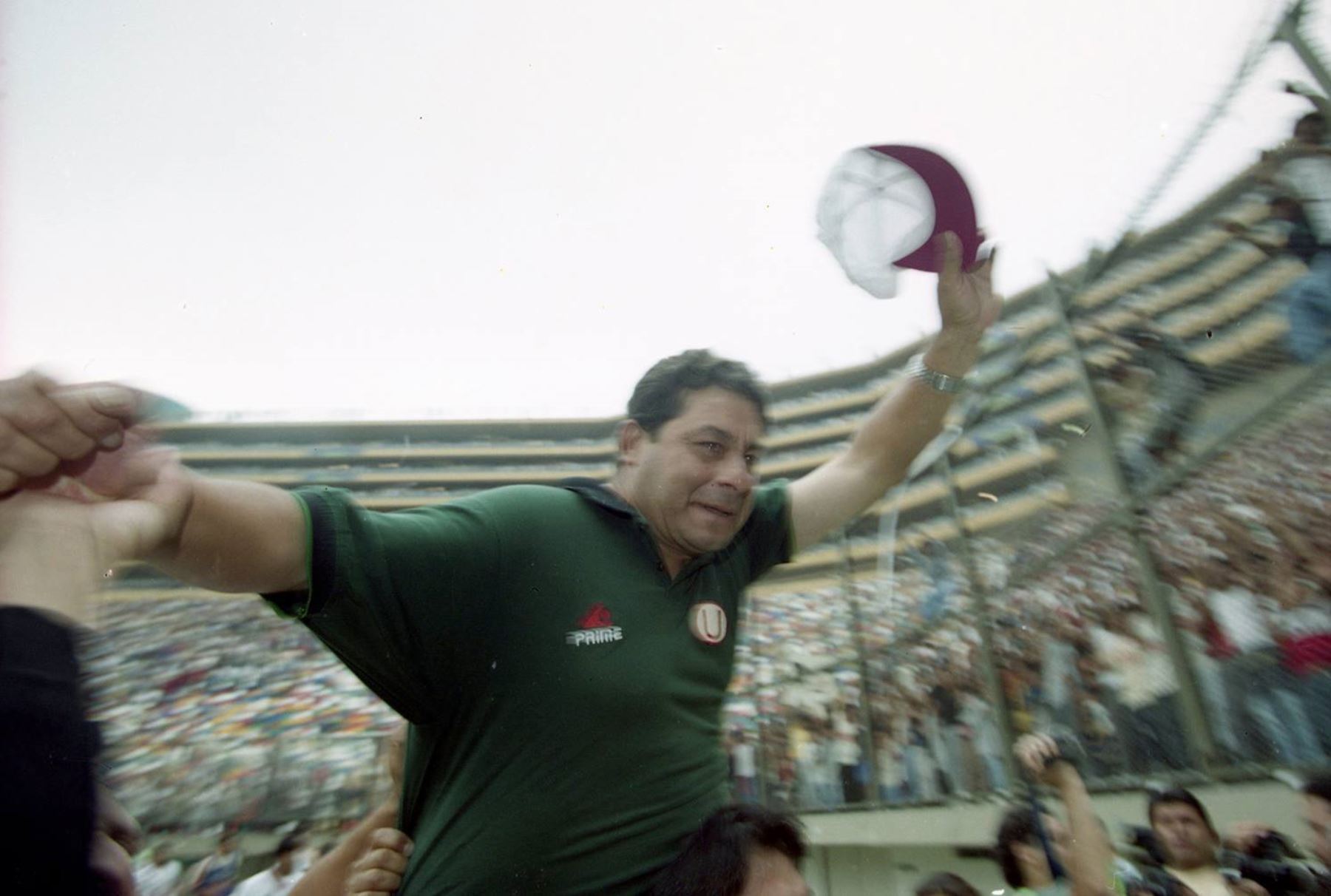 Roberto Chale, bicampeón nacional con Universitario 1999 – 2000. Foto: ANDINA/Archivo El Peruano.