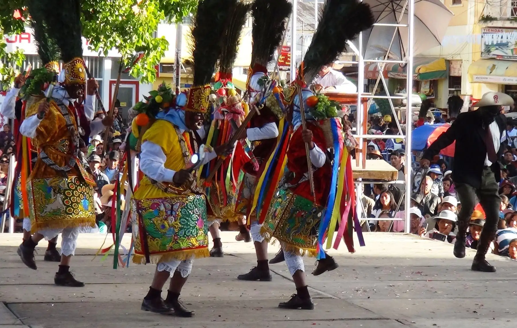 La danza Los Shapish de Chupaca, Junín, es considerada Patrimonio Cultural de la Nación. ANDINA/Pedro Tinoco