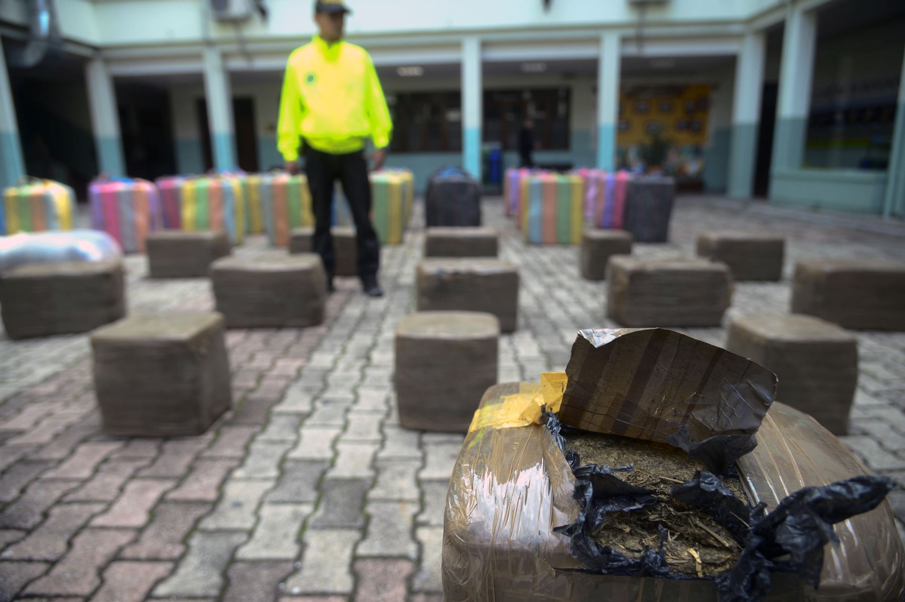 Colombia: incautan casi 1,5 toneladas de cocaína en aguas del Pacífico. Foto: AFP