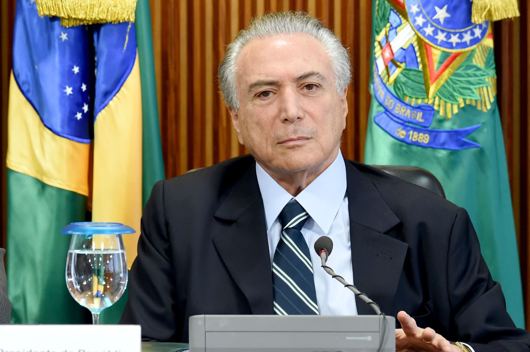 Wikileaks revela reunión de Temer con funcionarios de EE.UU. en Brasil. Foto: AFP