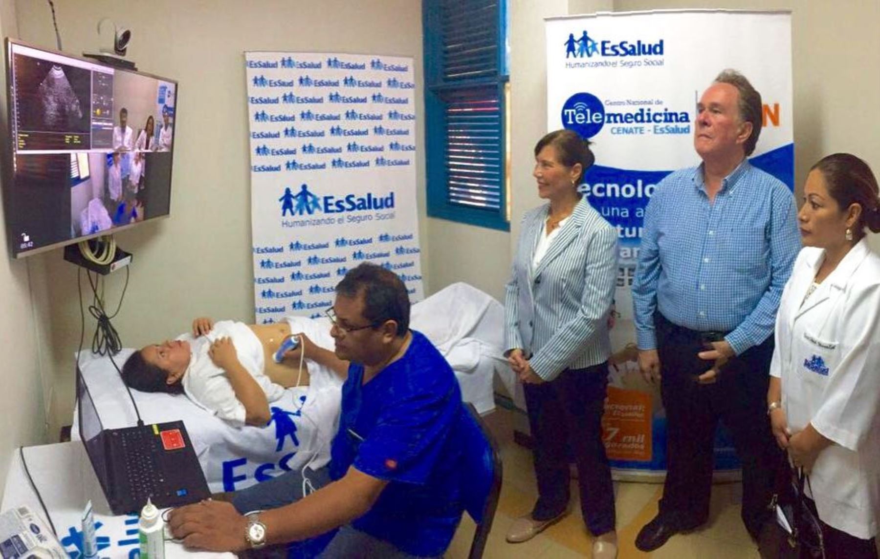 EsSalud inauguró servicio de telemedicina en Hospital de Jaén. Equipos fueron entregados por el Plan Binacional Perú-Ecuador, Capítulo Perú.