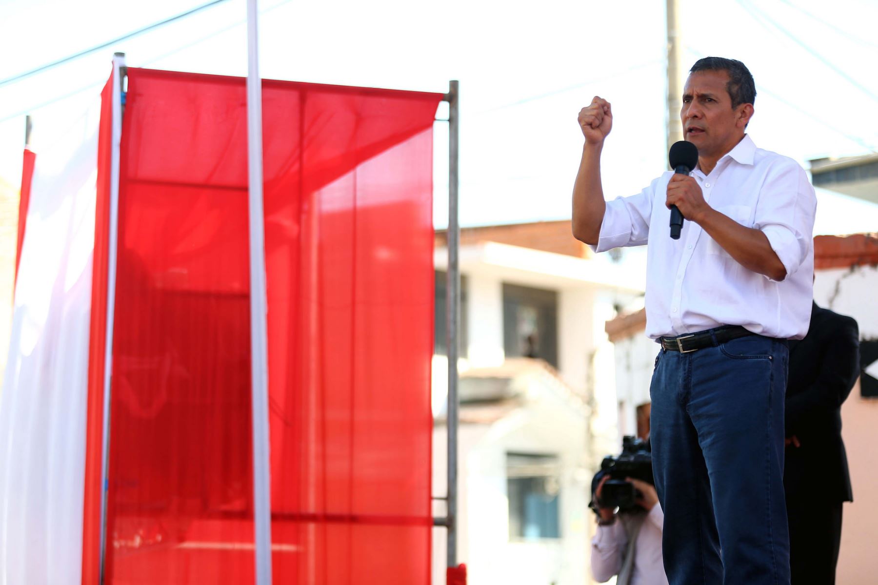 Presidente Ollanta Humala en Huara