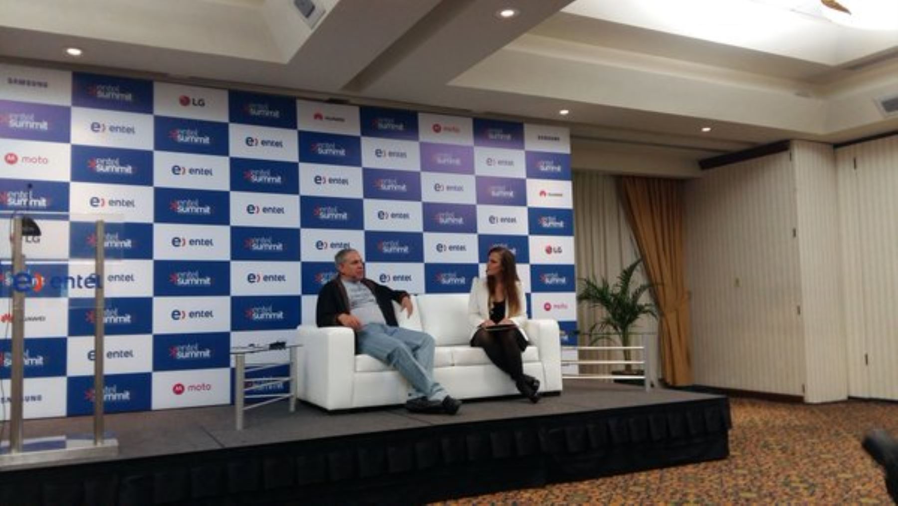 Uri Levine, cofundador de Waze, llegó a Lima para el Entel Summit 2016.