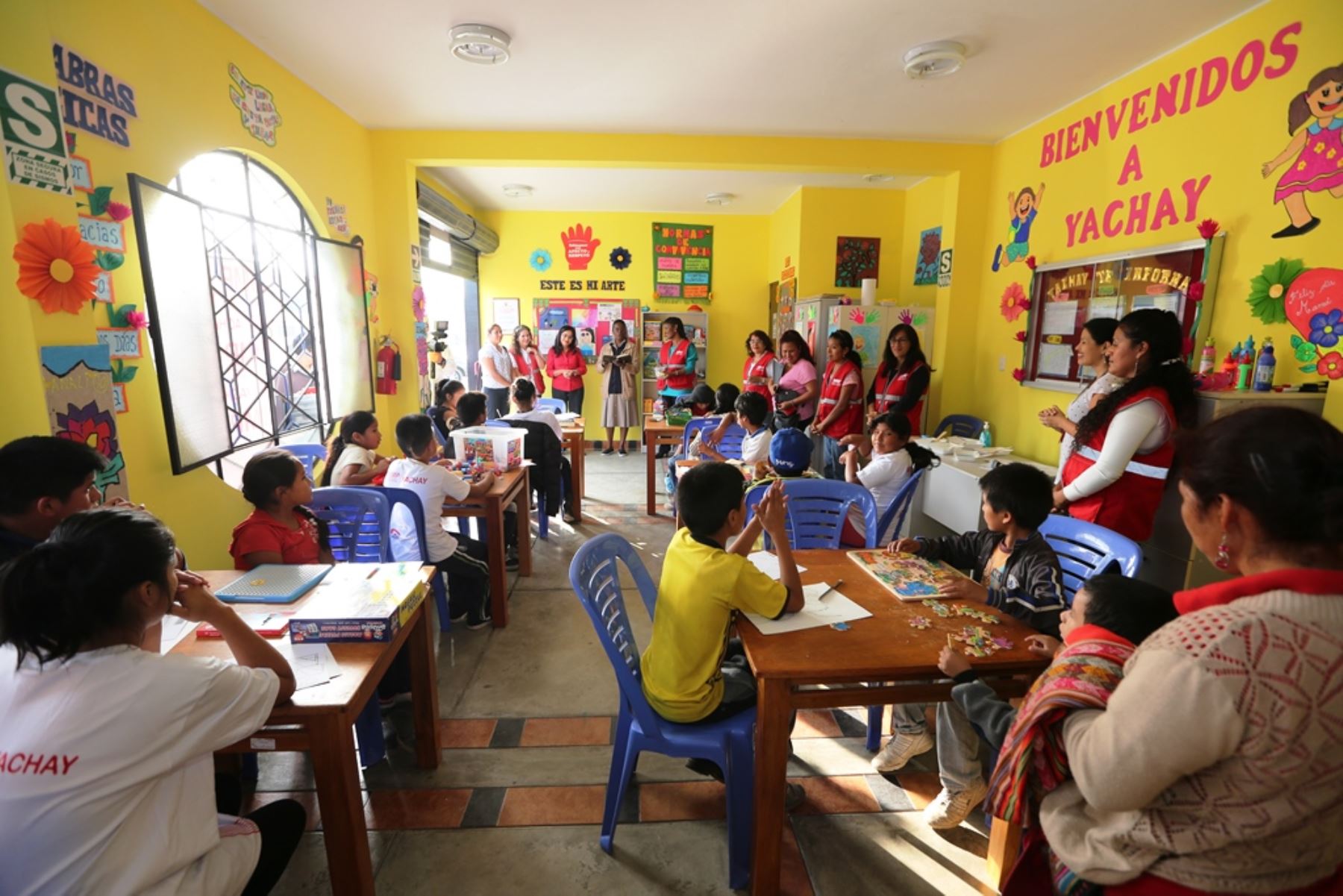 Inauguran centro para niños y adolescentes en situación de calle en Villa El Salvador. Foto: ANDINA/Difusión.