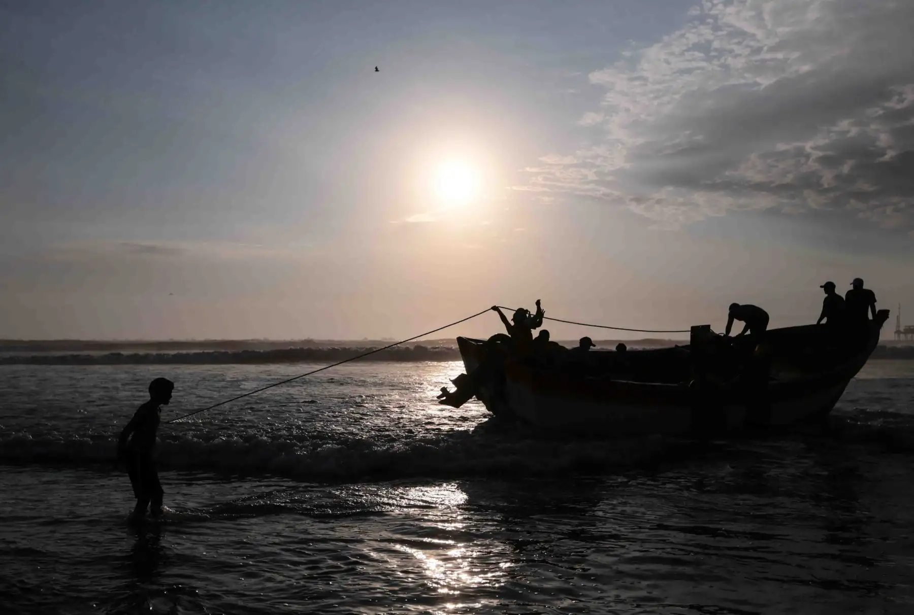 Pesca. Foto: ANDINA/Carlos Lezama