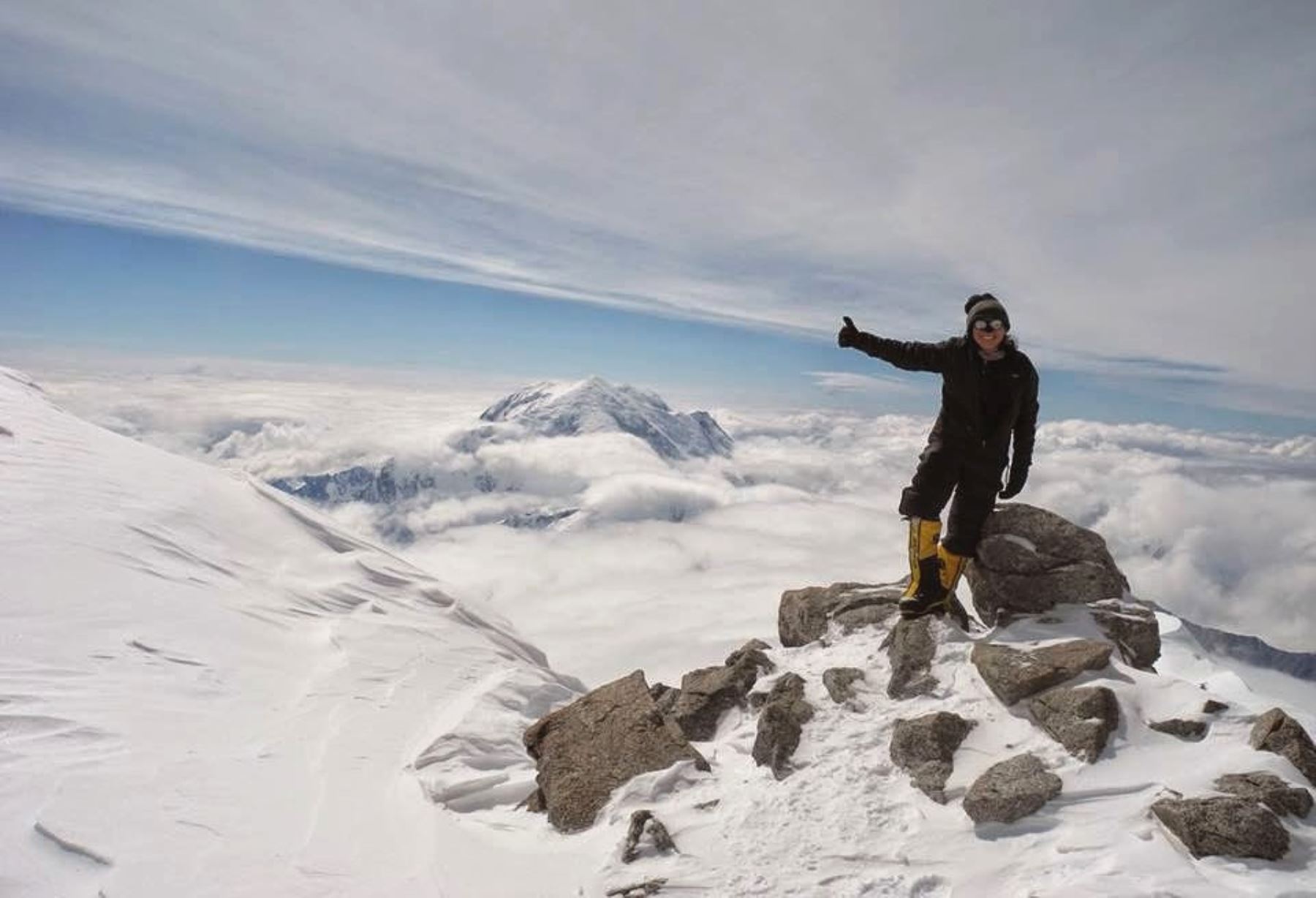 Silvia Vásquez-Lavado se convirtió en la primera peruana en escalar el Everest. Foto: ANDINA/Blog de Purichaquiperu