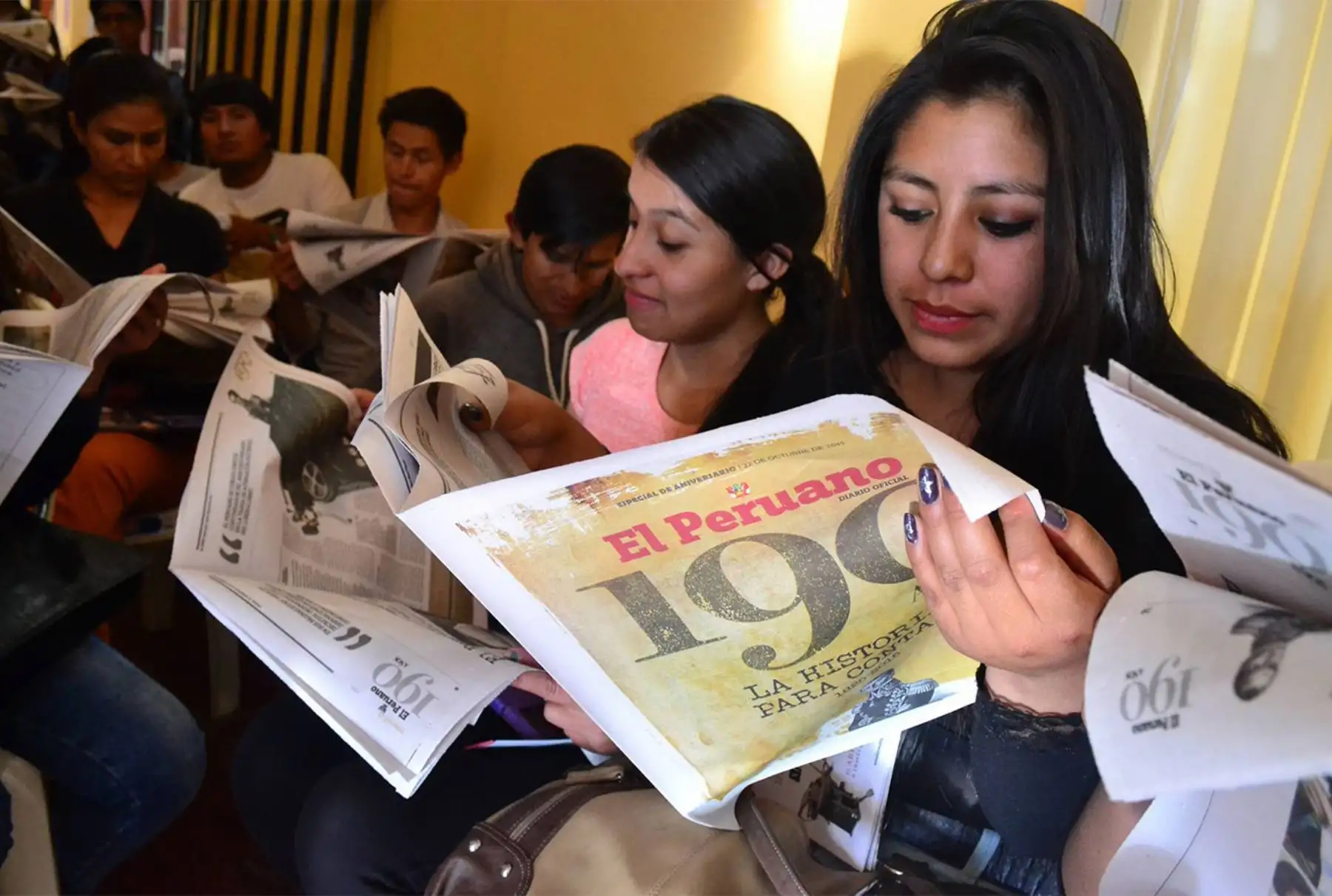 AYACUCHO, PERÚ - MAYO 19. Relanzamiento de la sala Bolívar periodista en el museo Hipólito Unanue en Ayacucho.

Foto: ANDINA/Diana Marcelo.