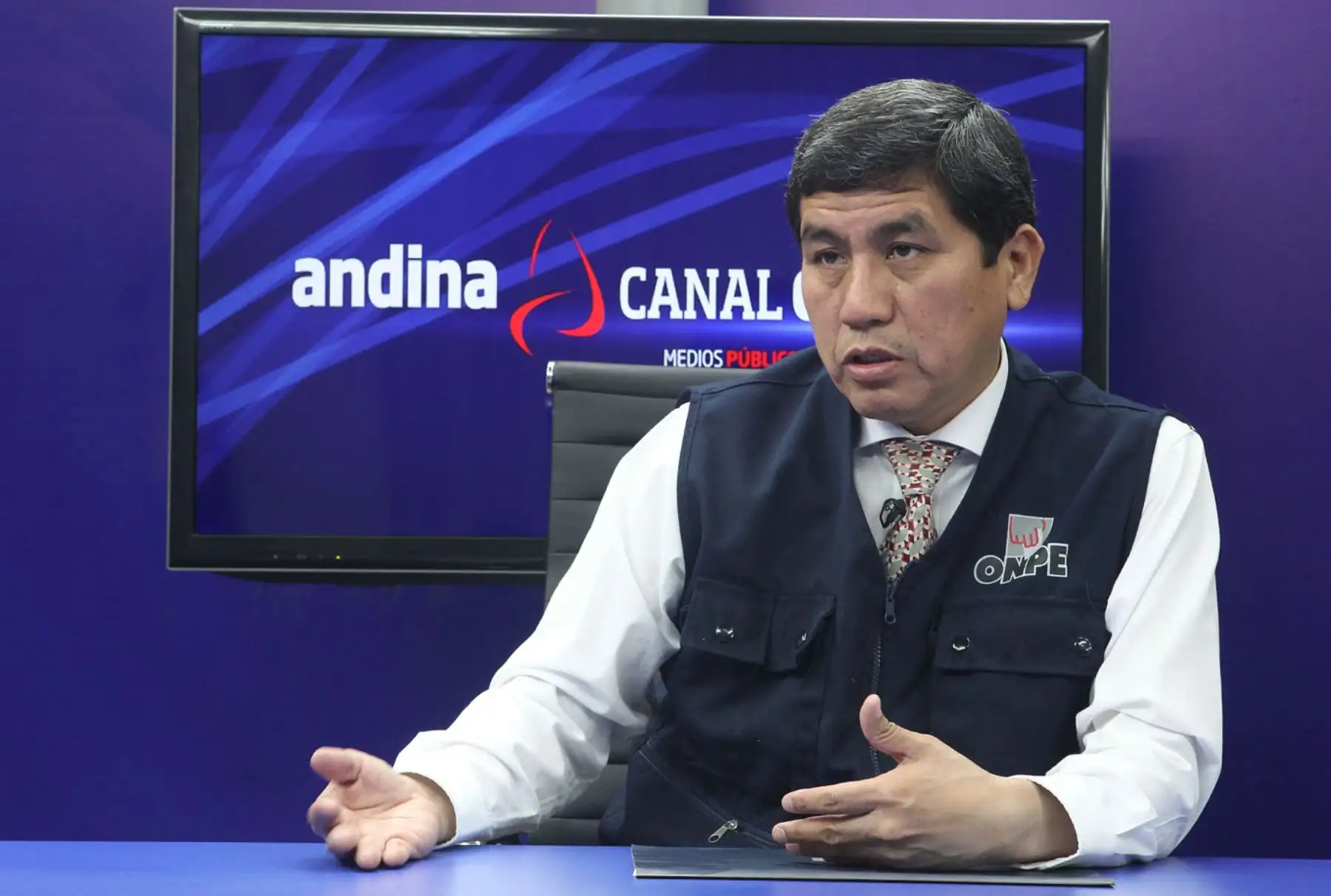 LIMA,PERÚ-MAYO 20.Juan Phang,Subgerente de gestion electoral de ONPE.Foto:ANDINA/Héctor Vinces.