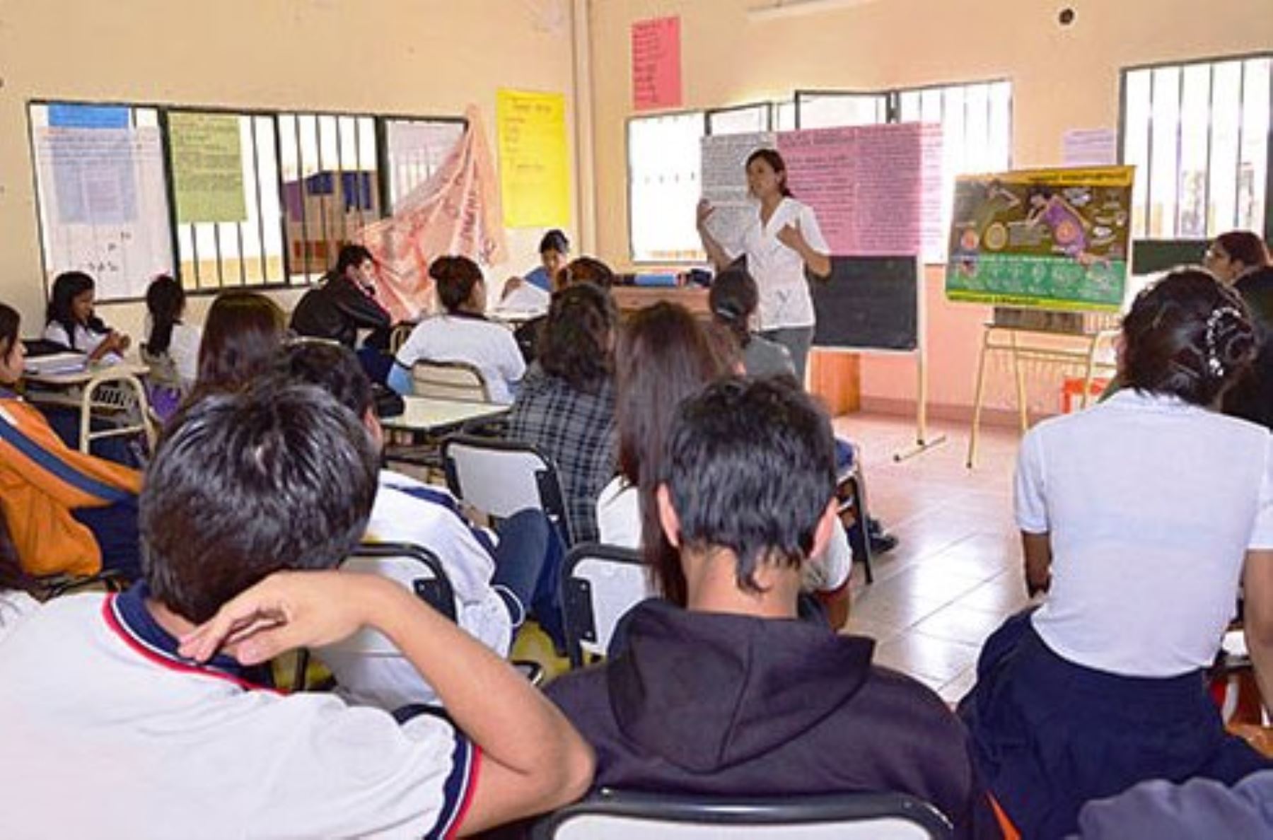 Educación sexual integral en los colegios. Foto: ANDINA/Difusión.