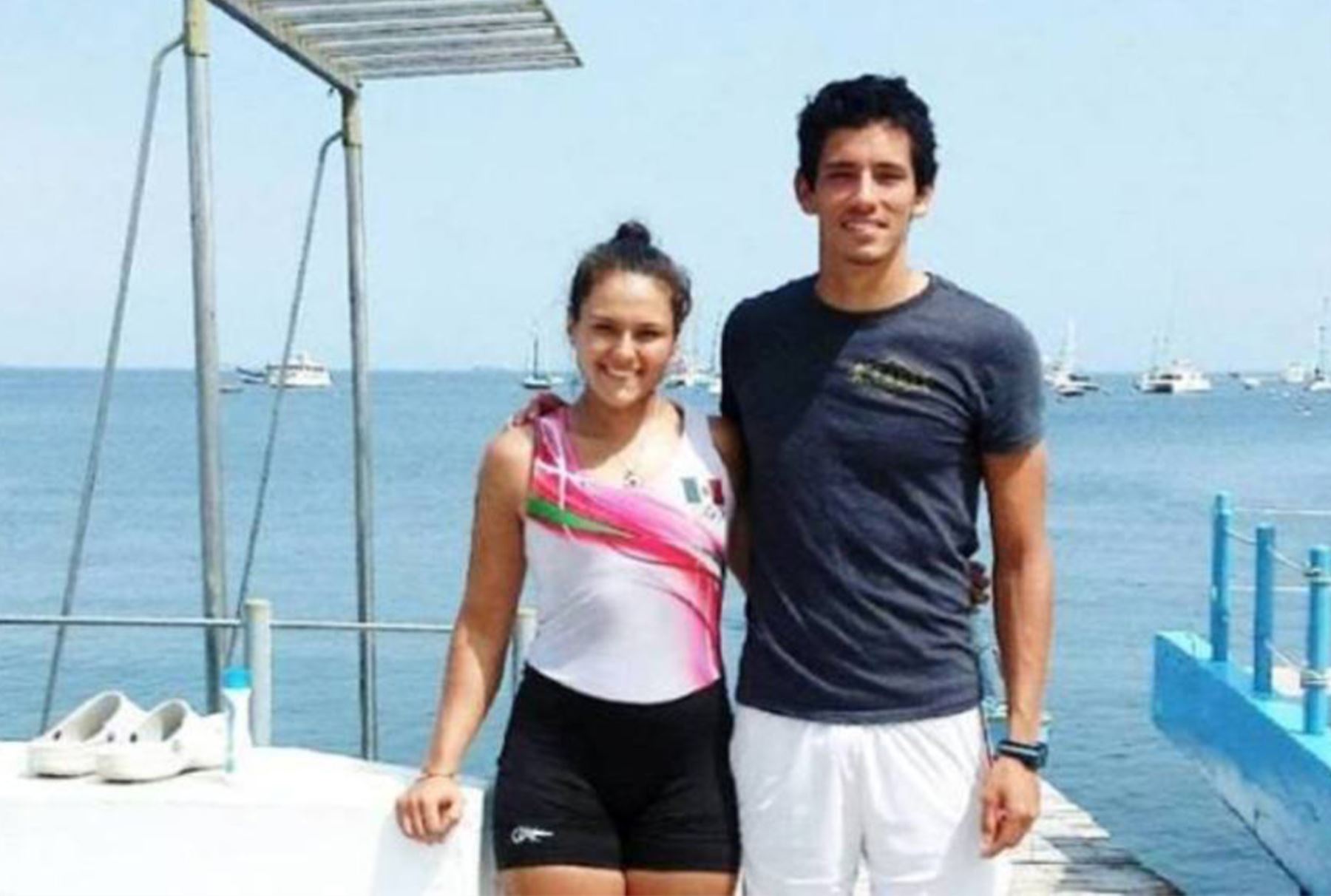 Renzo León y Camila Valle representarán al Perú en los Juegos Olímpicos de Río 2016. Foto: Facebook.