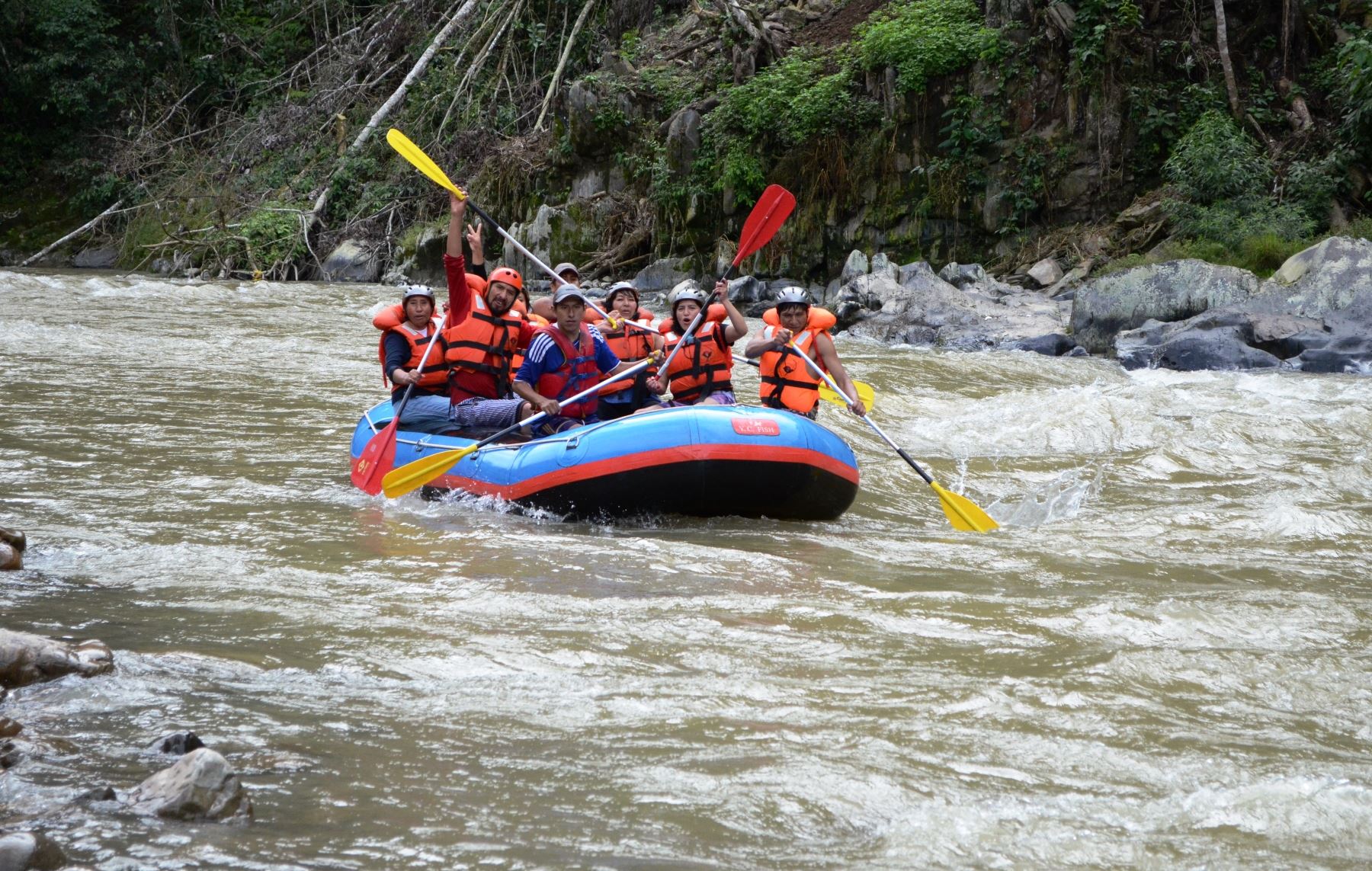 Autoridades de Puno promueven el turismo de aventura en el Parque Nacional Bahuaja Sonene. ANDINA
