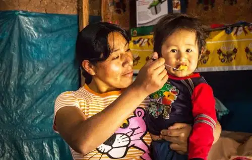 Proyecto ayudó a reducir los índices de anemia infantil en la provincia de Huanta, en Ayacucho.