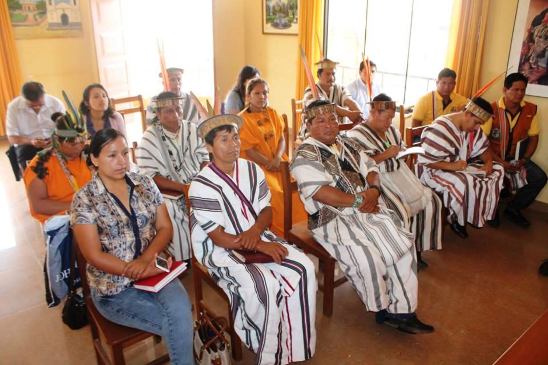 Indígenas Kichwas y Asháninkas intercambian experiencias en Lamas, San Martín. ANDINA