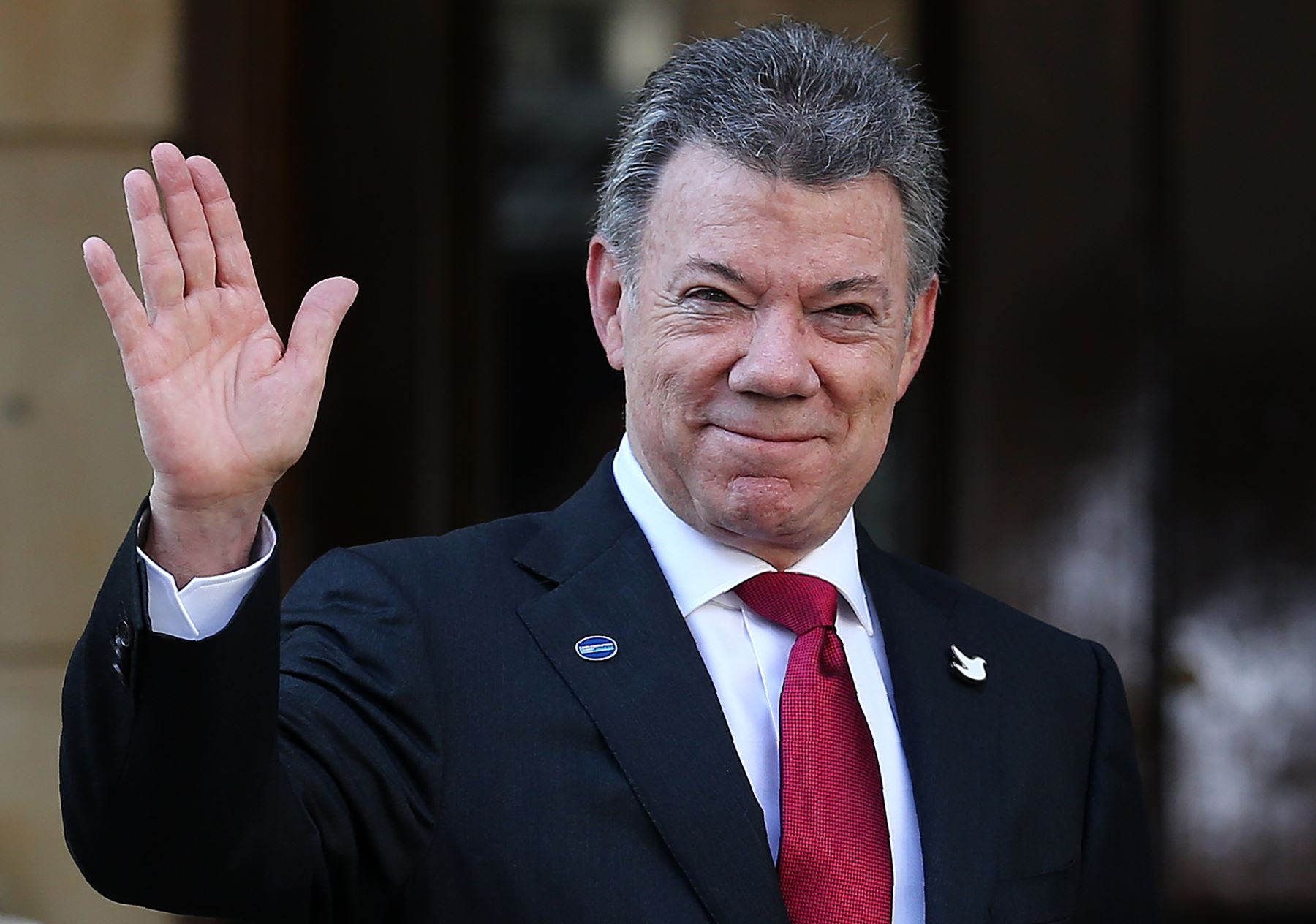 Juan Manuel Santos. Foto: AFP.