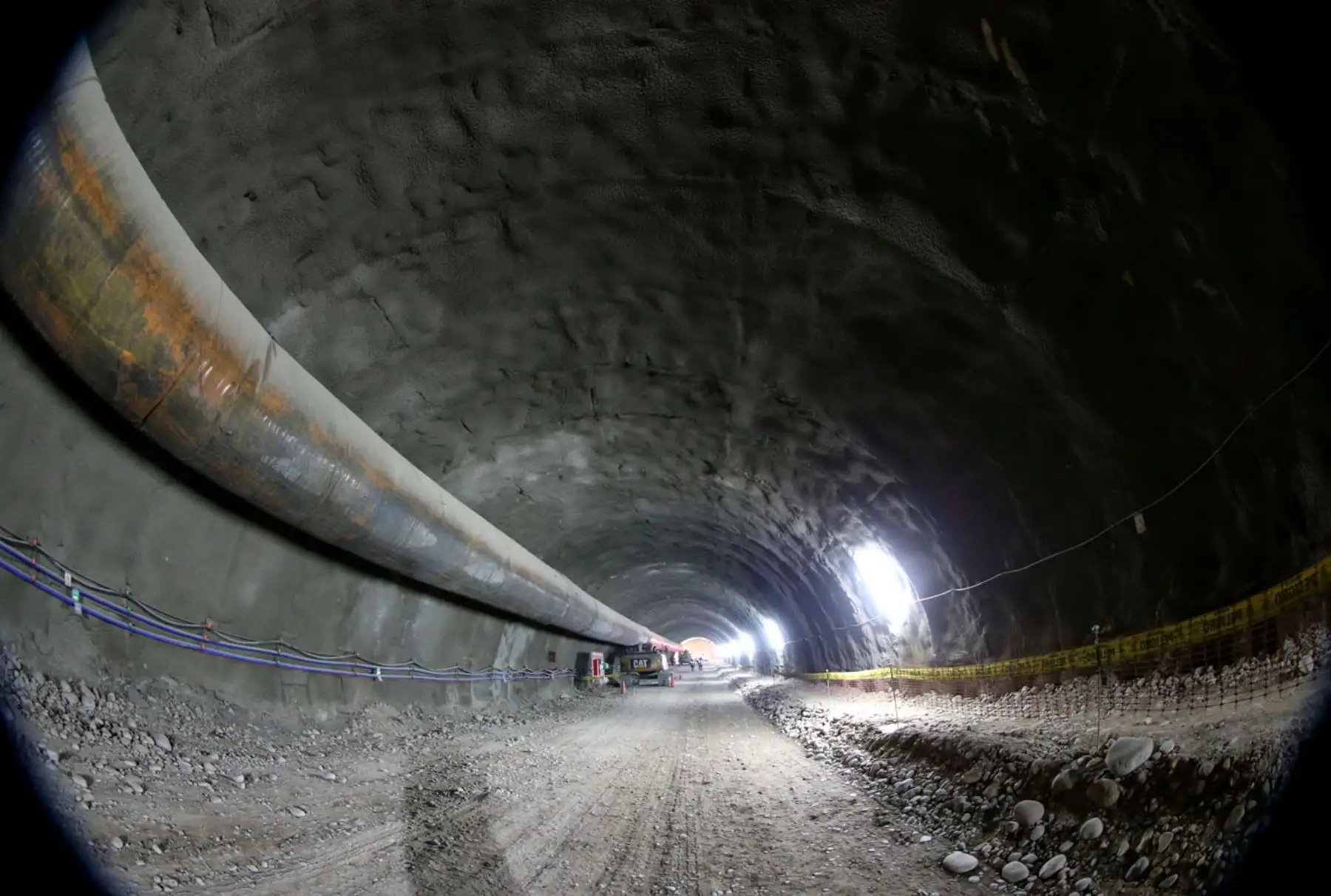 Obras de la Línea 2 del Metro de Lima. ANDINA/Melina Mejía