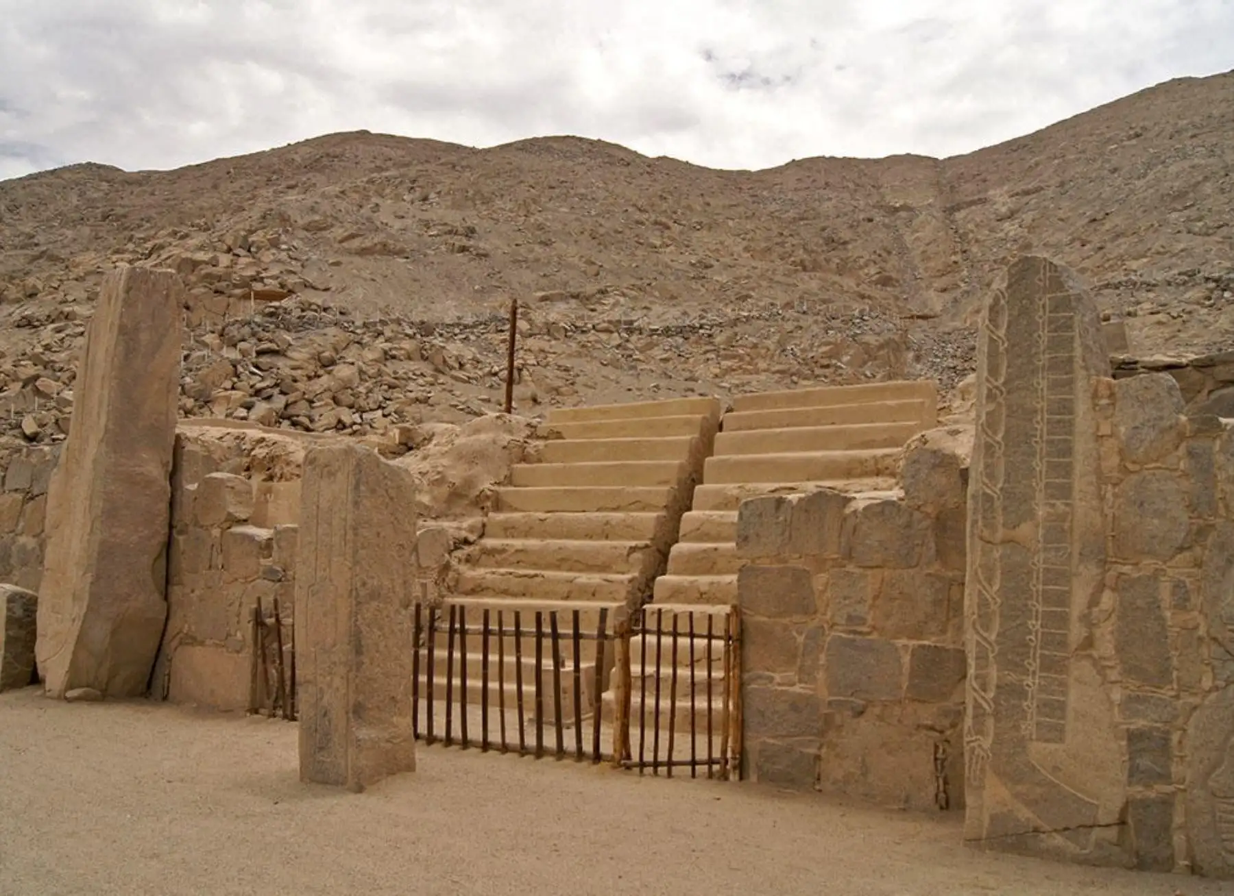 Sitio arqueológico de Sechín ANDINA/Difusión