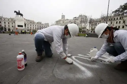 Estructuras pintadas están por cumplir 100 años. FOTO: Andina/Difusión