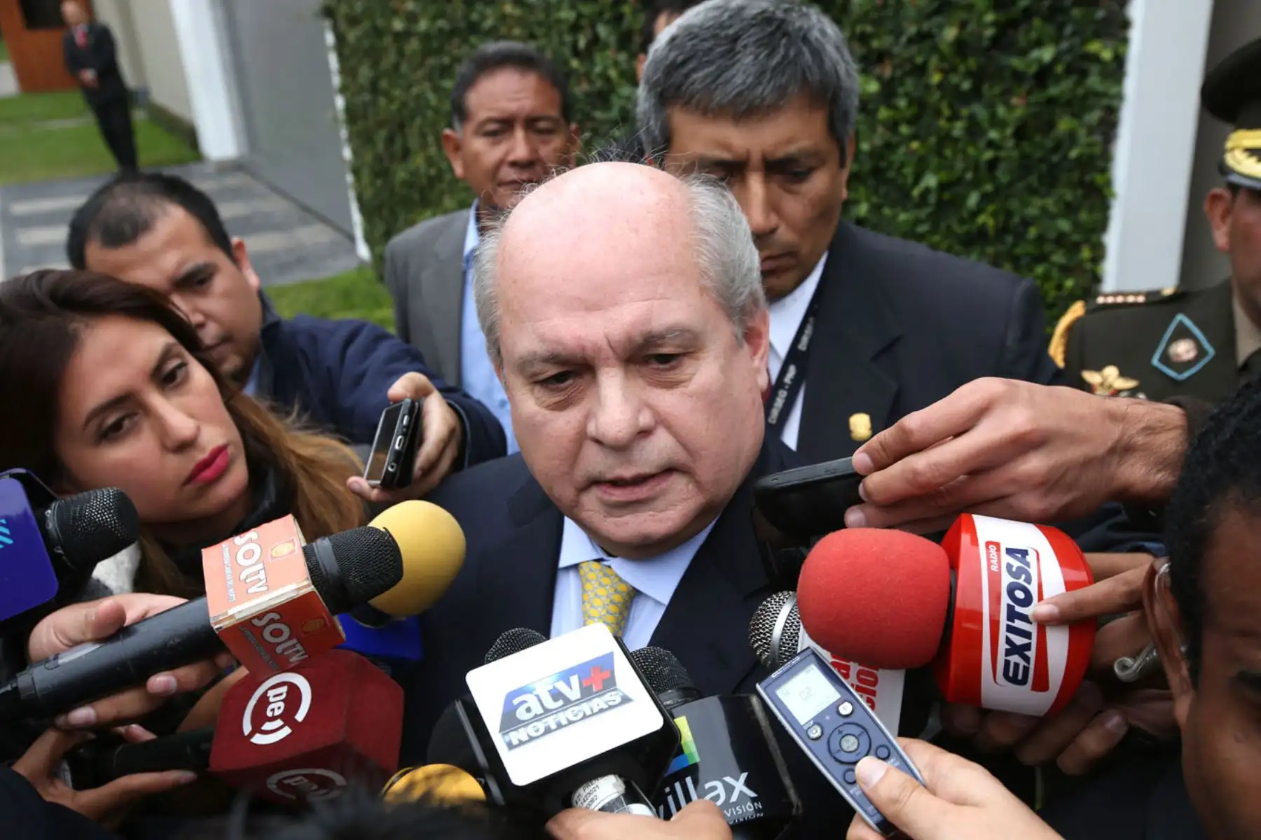 Exministro, Pedro Cateriano. Foto: ANDINA/Héctor Vinces