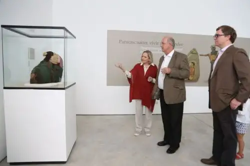 Más de 120 piezas representativas de la cultura Paracas se exhibe en museo de sitio Julio C. Tello  Foto: Ministerio de Cultura
