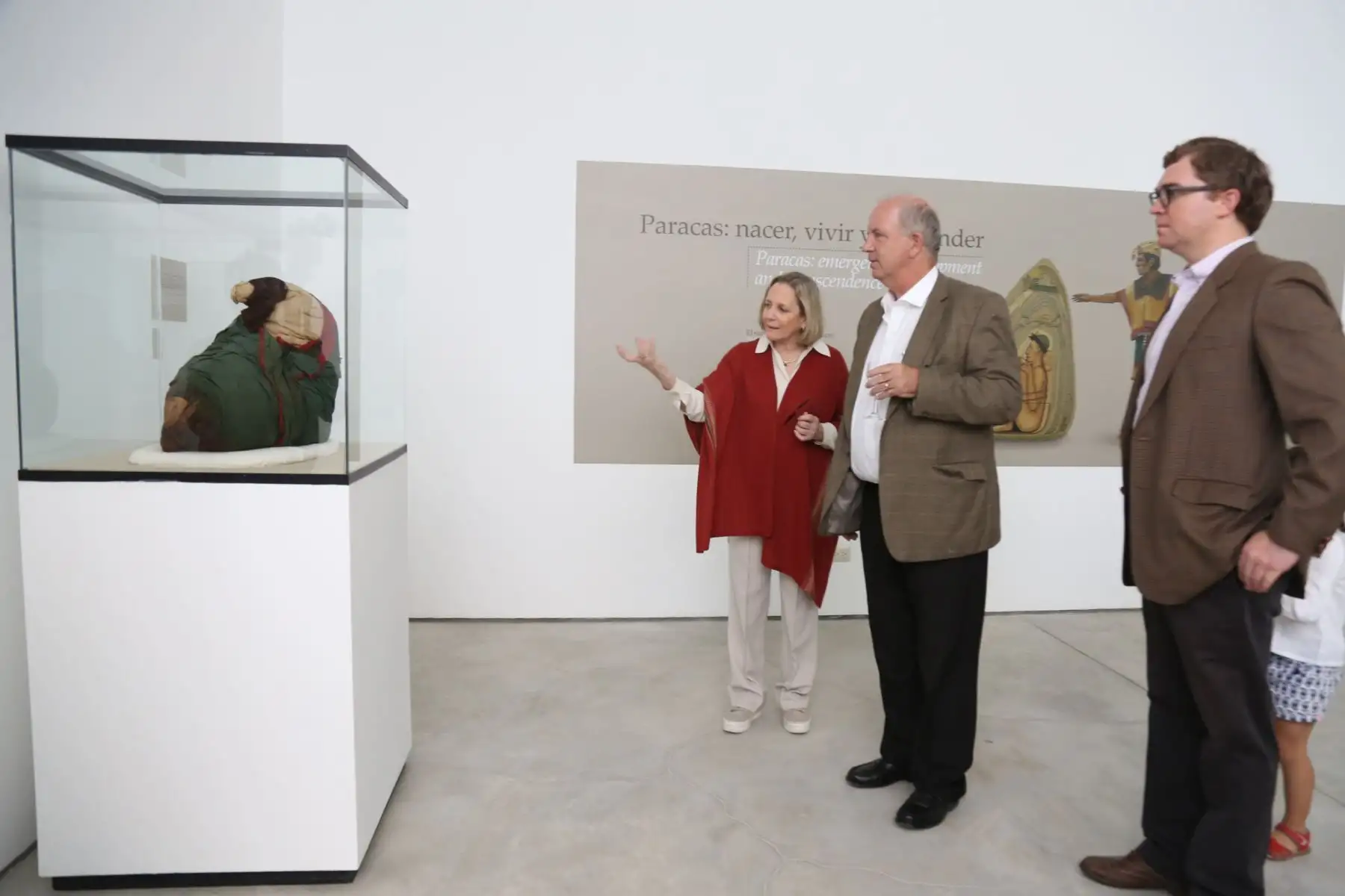 Más de 120 piezas representativas de la cultura Paracas se exhibe en museo de sitio Julio C. Tello  Foto: Ministerio de Cultura