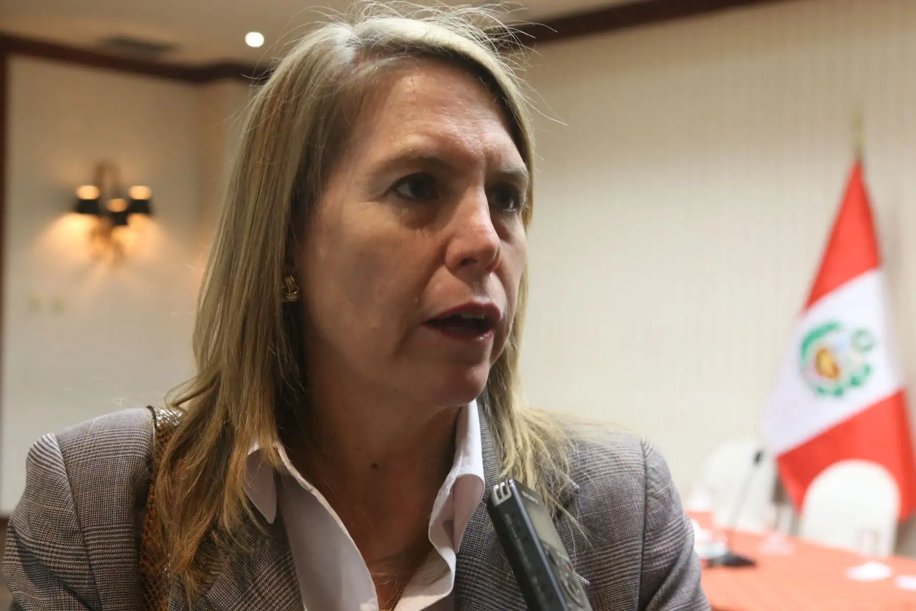 Presidenta de la SNP, Elena Conterno. ANDINA/archivo