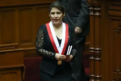 ANDINA/Juan Carlos Guzmán Yeni Vilcatoma, exprocuradora, presidirá la Comisión de Fiscalización del Congreso.