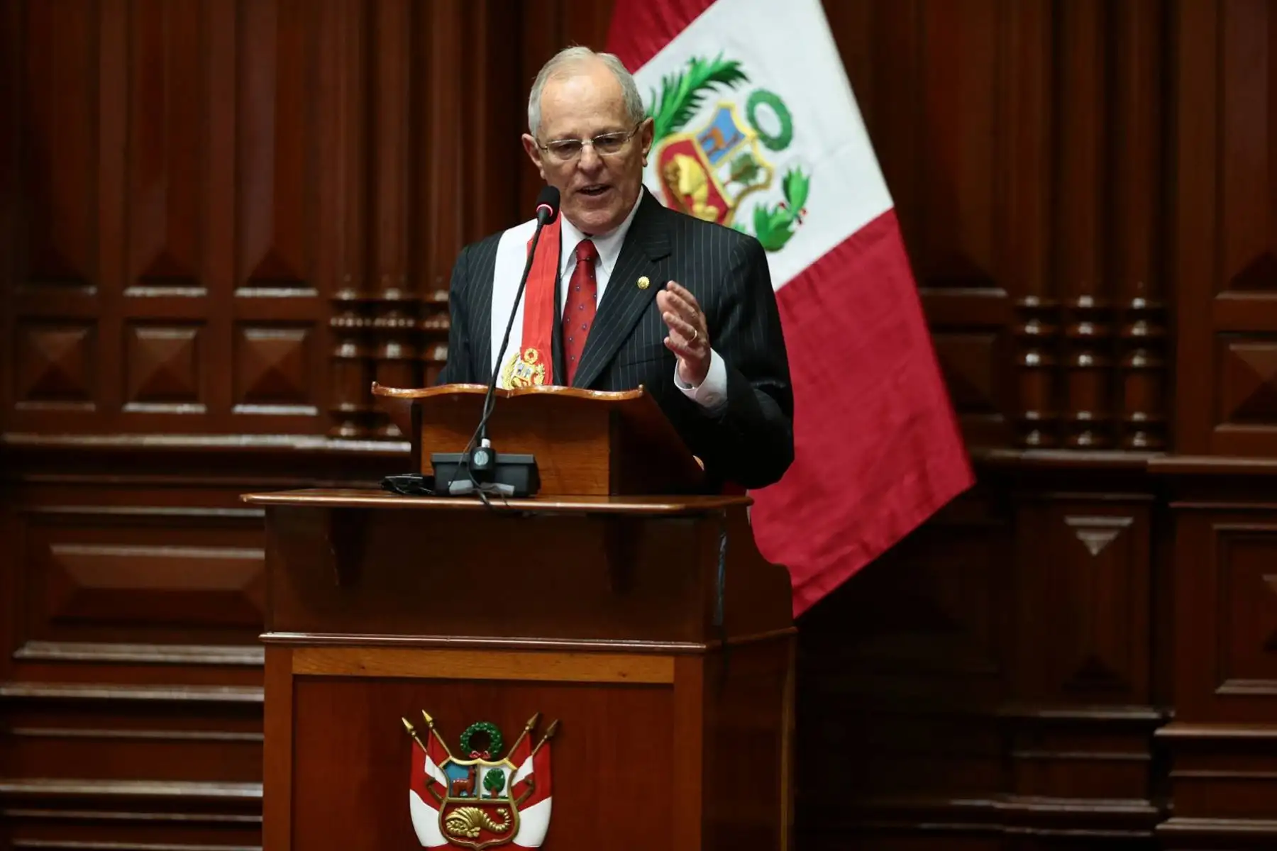 LIMA,PERÚ-JULIO 28.Exposicion del  Presidente Pedro Pablo Kuczynski en el Congreso de la República: ANDINA/Carlos Lezama