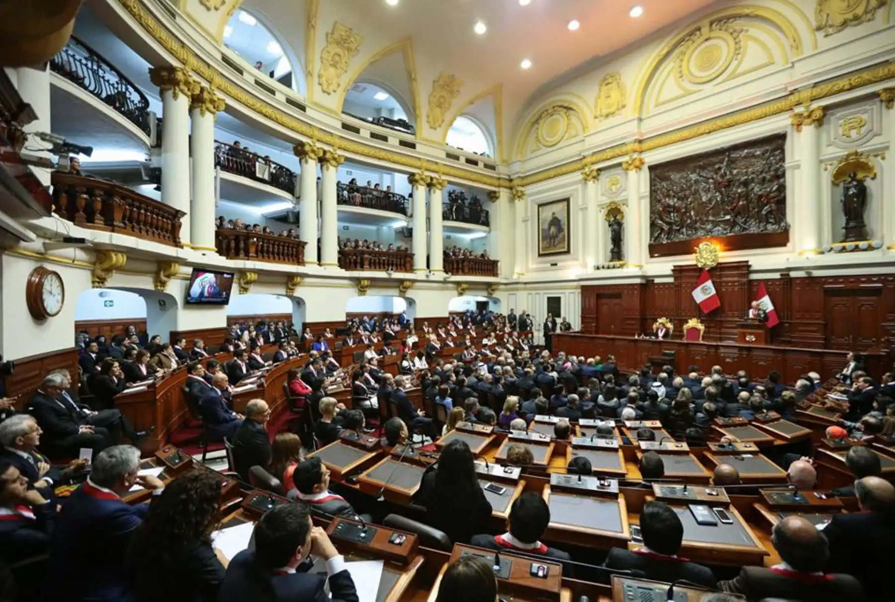 LIMA,PERÚ-JULIO 28.Exposición del  Presidente Pedro Pablo Kuczynski en el Congreso de la República: ANDINA/Carlos Lezama