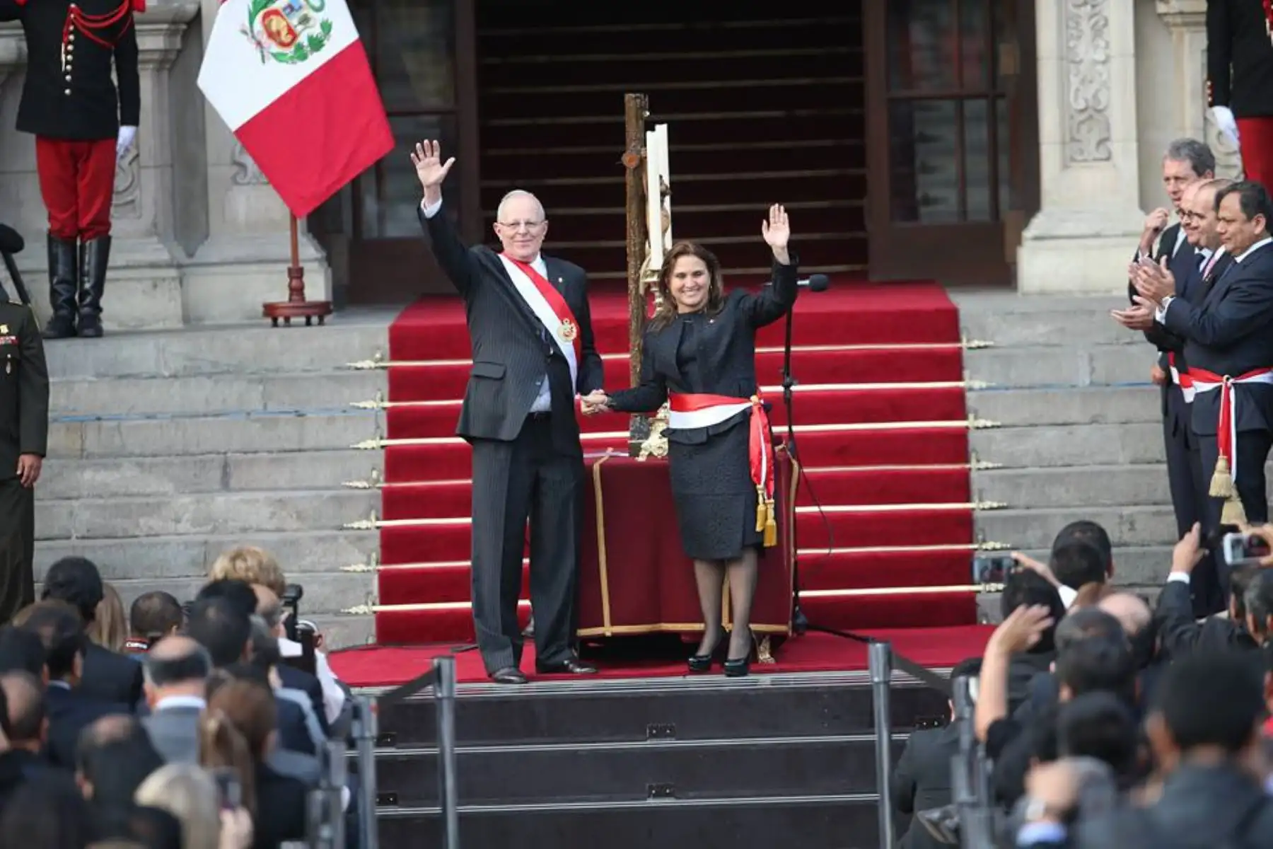 28/07/2016 LIMA,PERÚ-JULIO 28.Juramentación de ministros del nuevo periodo del Presidente de la República Pedro Pablo Kuczynski.Foto:ANDINA/ Juan Carlos Guzman
