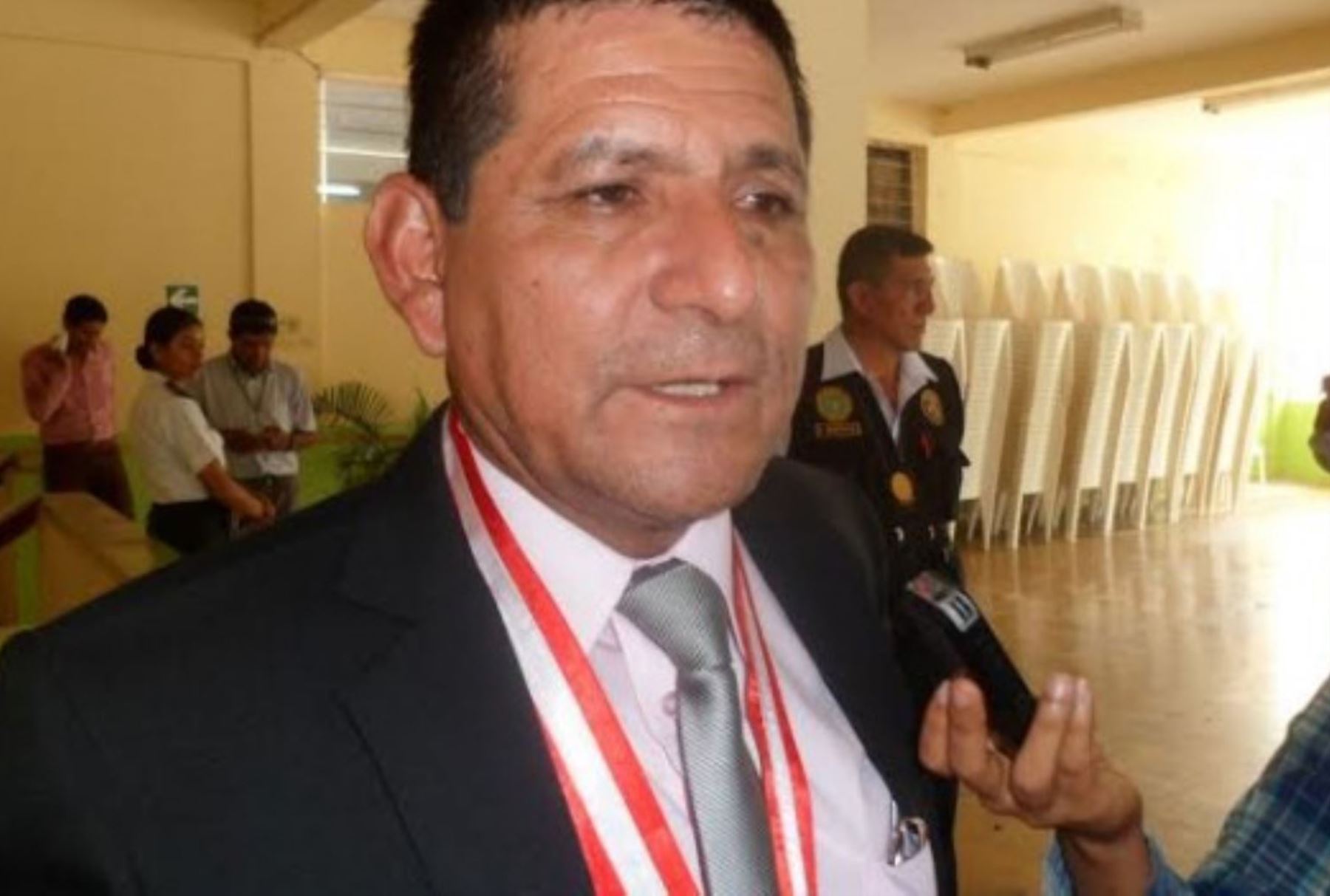 Gobernador regional de Huánuco, Rubén Alva Ochoa. ANDINA/Difusión