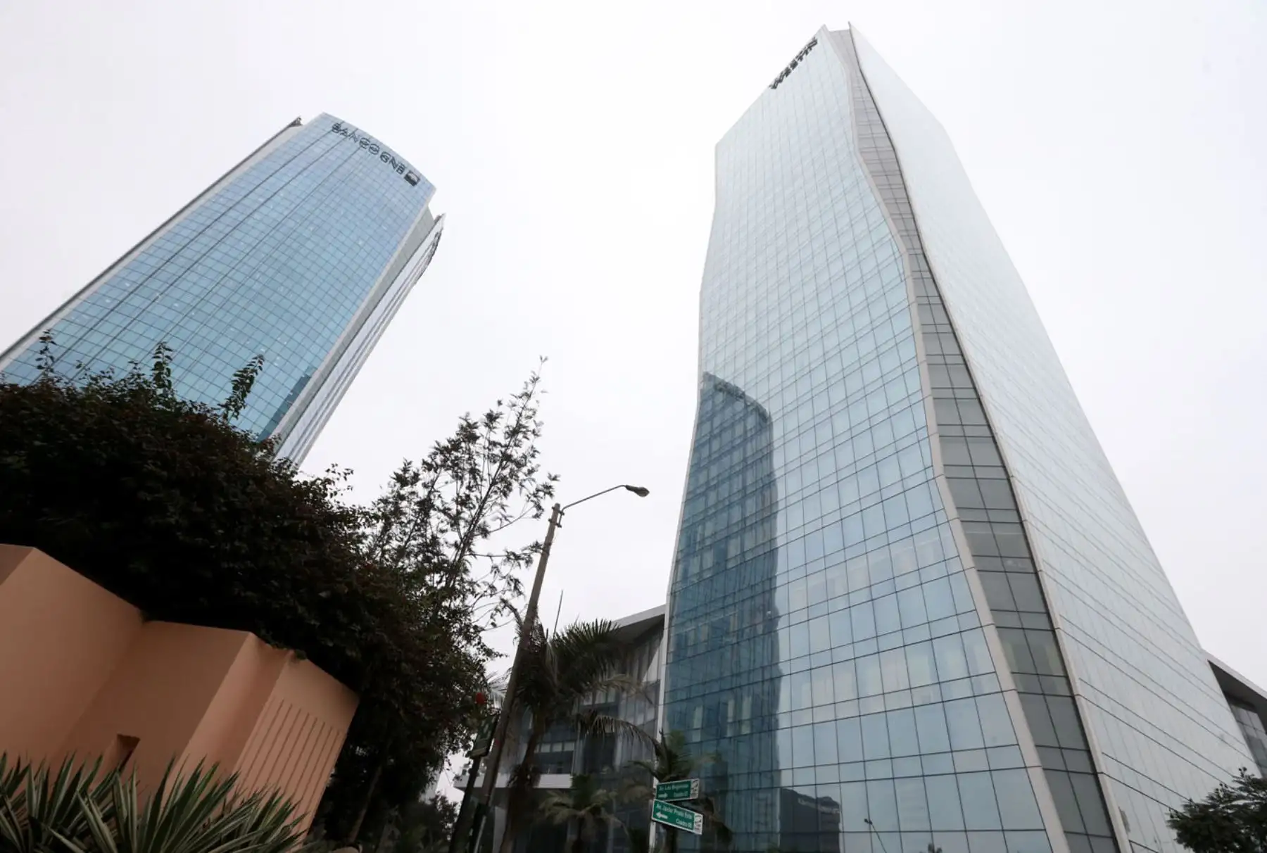 Nueva torre hotelera en el centro financiero de Lima. ANDINA/Melina Mejía