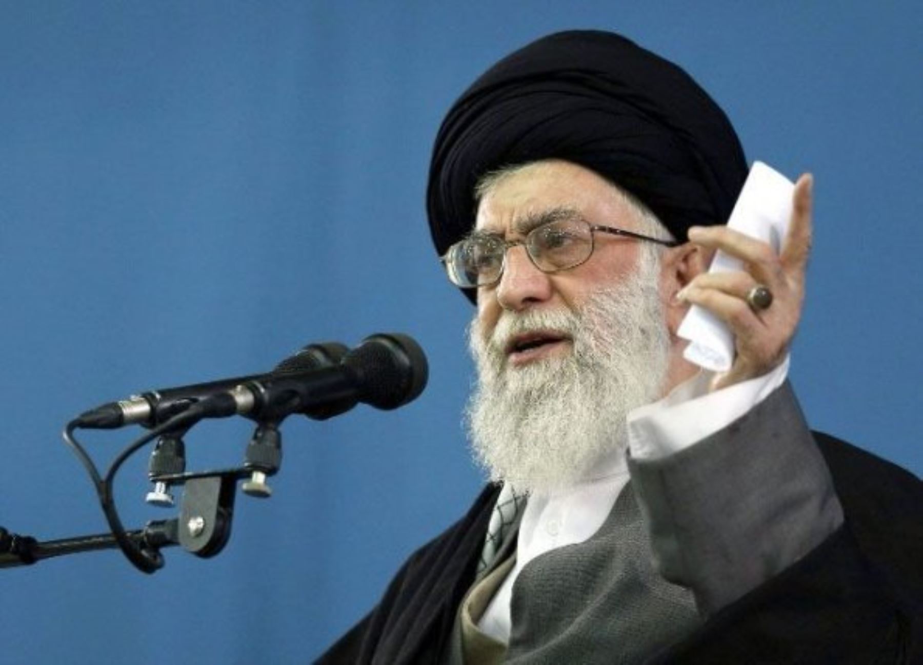 Alí Jameneí, líder supremo de Irán. Foto: AFP