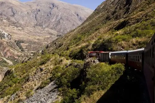 MTC suspende hasta el lunes 17 el tránsito del tren Huancayo–Huancavelica. ANDINA