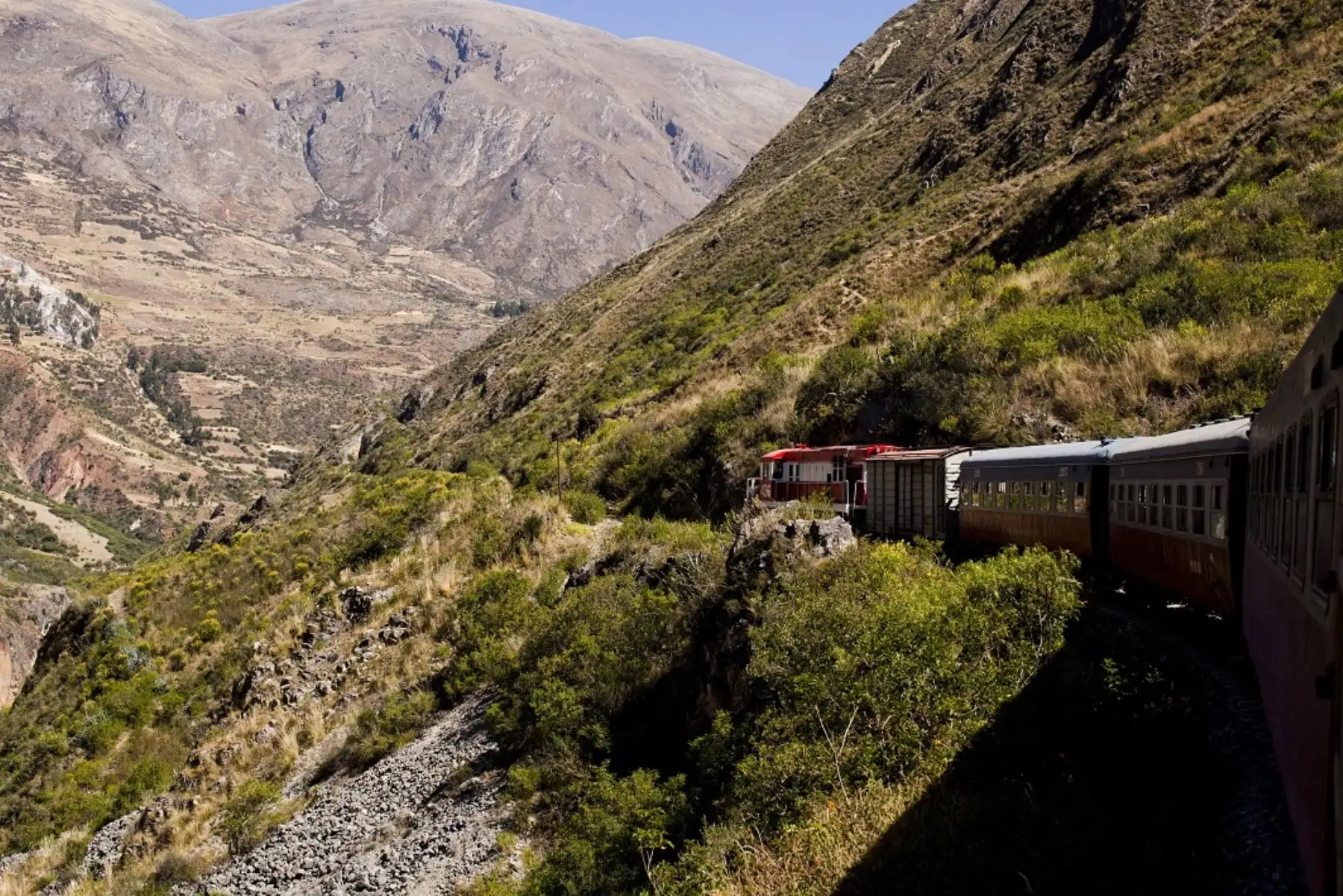 MTC suspende hasta el lunes 17 el tránsito del tren Huancayo–Huancavelica. ANDINA
