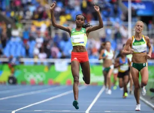Almaz Ayana. Foto: AFP