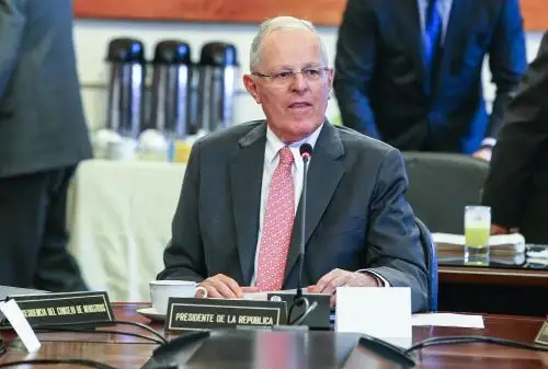 El Jefe del Estado, Pedro Pablo Kuczynski, encabeza una nueva sesión del Consejo de Ministros en Palacio de Gobierno. Foto: ANDINA/ Prensa Presidencia