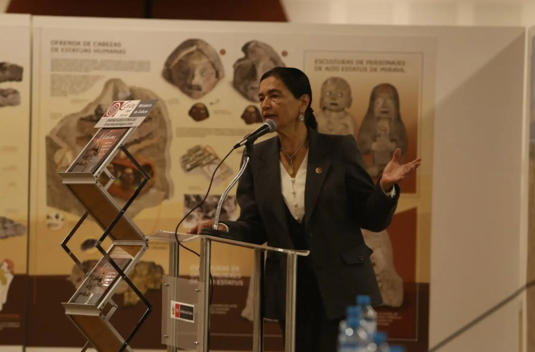 La directora de la Zona Arqueológica Caral, Ruth Shady, reveló que la Civilización Caral y Vichama, sociedad agropesquera de Végueta-Huacho compartieron creencias y manifestaciones ideológicas.