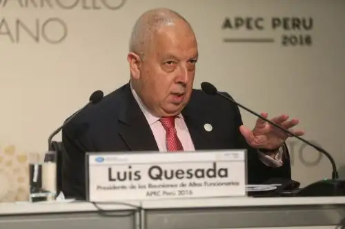LIMA,PERÚ-AGOSTO. Luis Quesada Los Altos Funcionarios de Apec refuerzan la Integración Inclusiva Foto: ANDINA/Vidal Tarqui