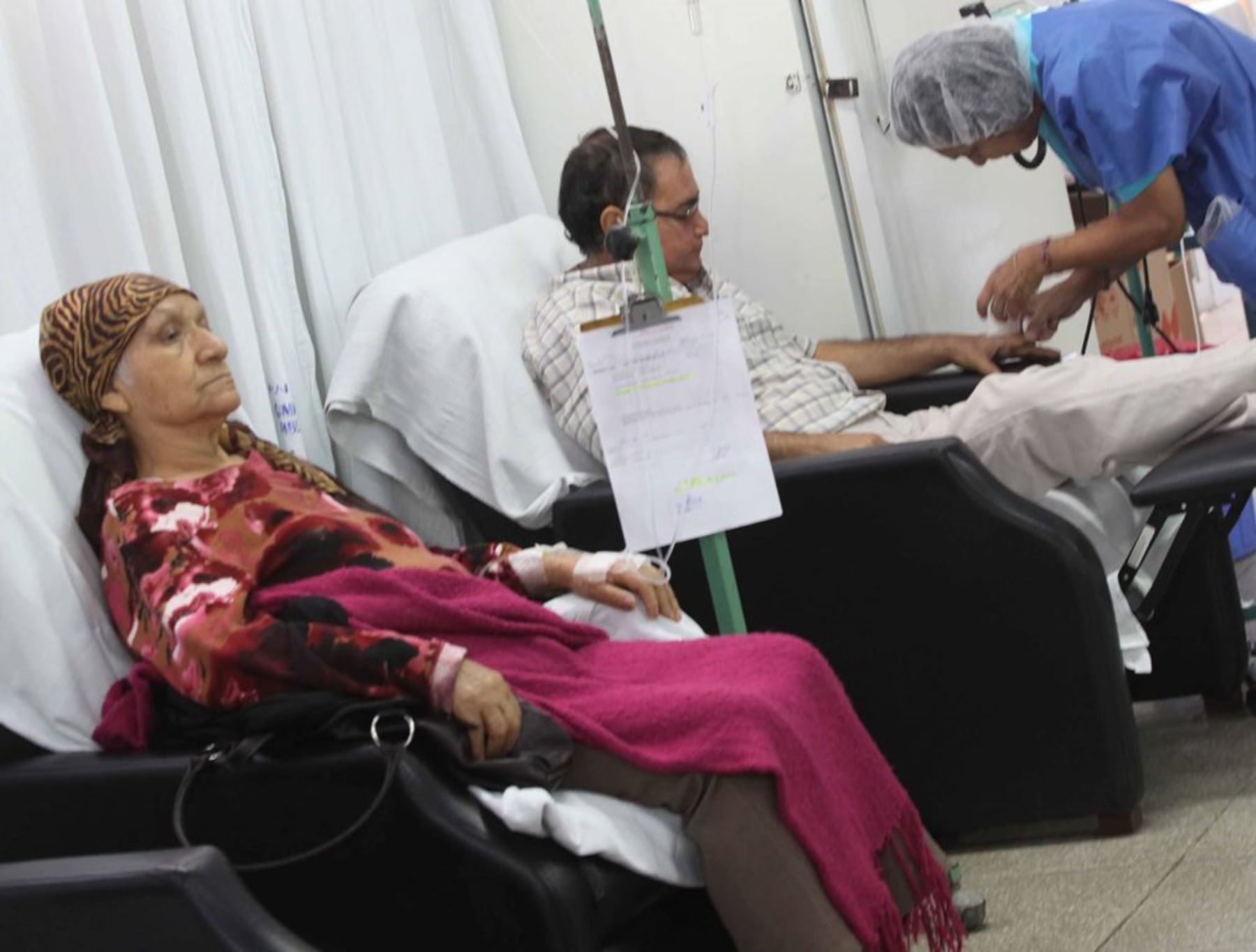 El 90% de los pacientes con cáncer reciben tratamiento ambulatorio de quimioterapia. Foto: ANDINA/Difusión.