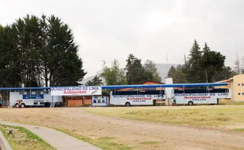 Hospital de la Solidaridad inicia hoy jornada médica de atenciones en distrito Baños del Inca, en Cajamarca. ANDINA/Eduard Lozano