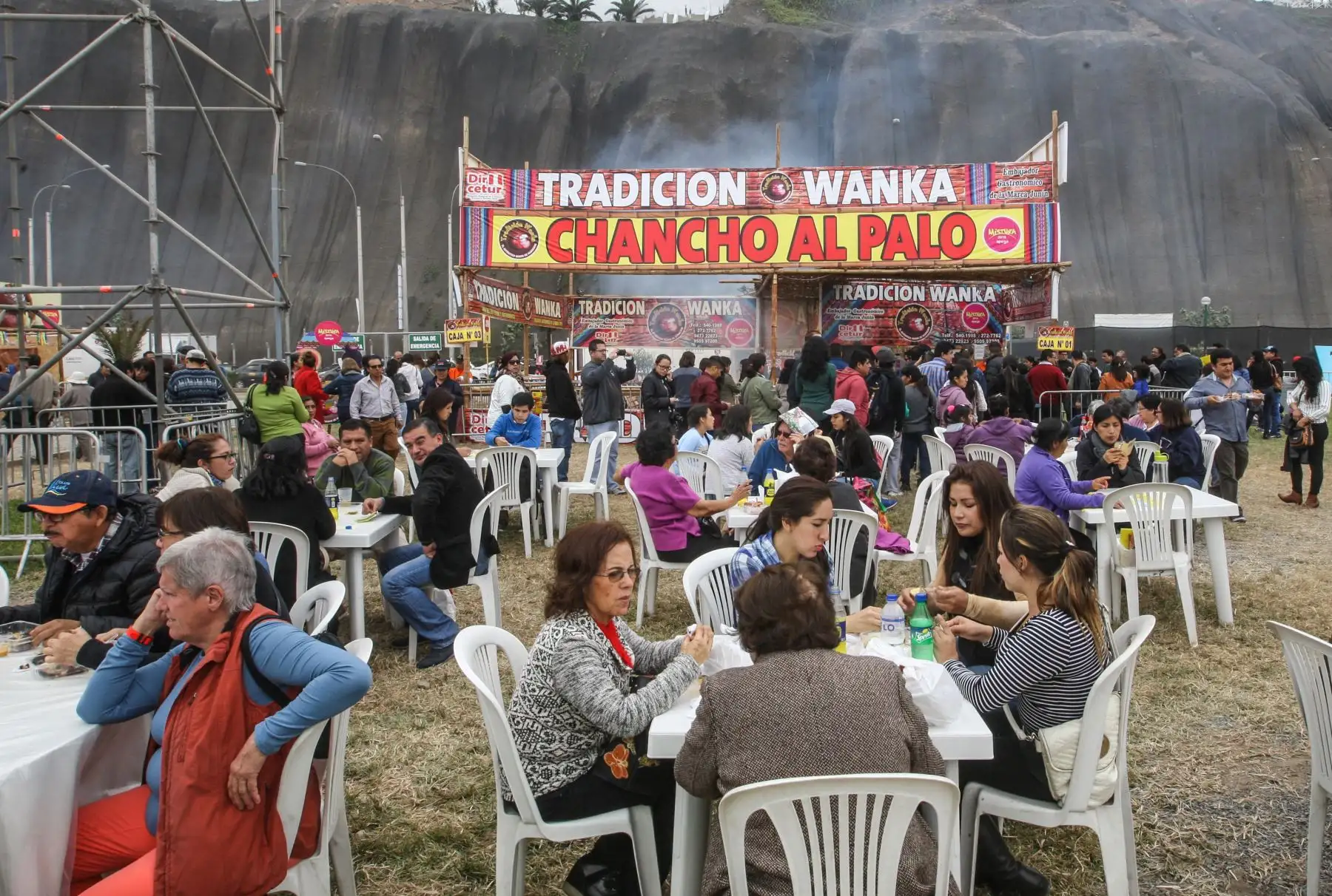Feria peruana gastronómica Mistura. ANDINA